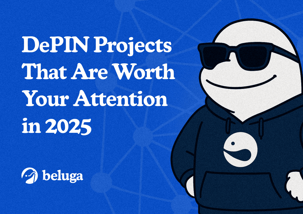 heybeluga's tweet photo. DePIN Projects That Are Worth Your Attention NOW! 👀

THE BULL CASE: DePINs leverage blockchain and token incentives to build and power real-world infrastructure.

These projects aren’t just on-chain, they’re for the real world. 🔽

1/7 https://t.co/xEem0oYfL3