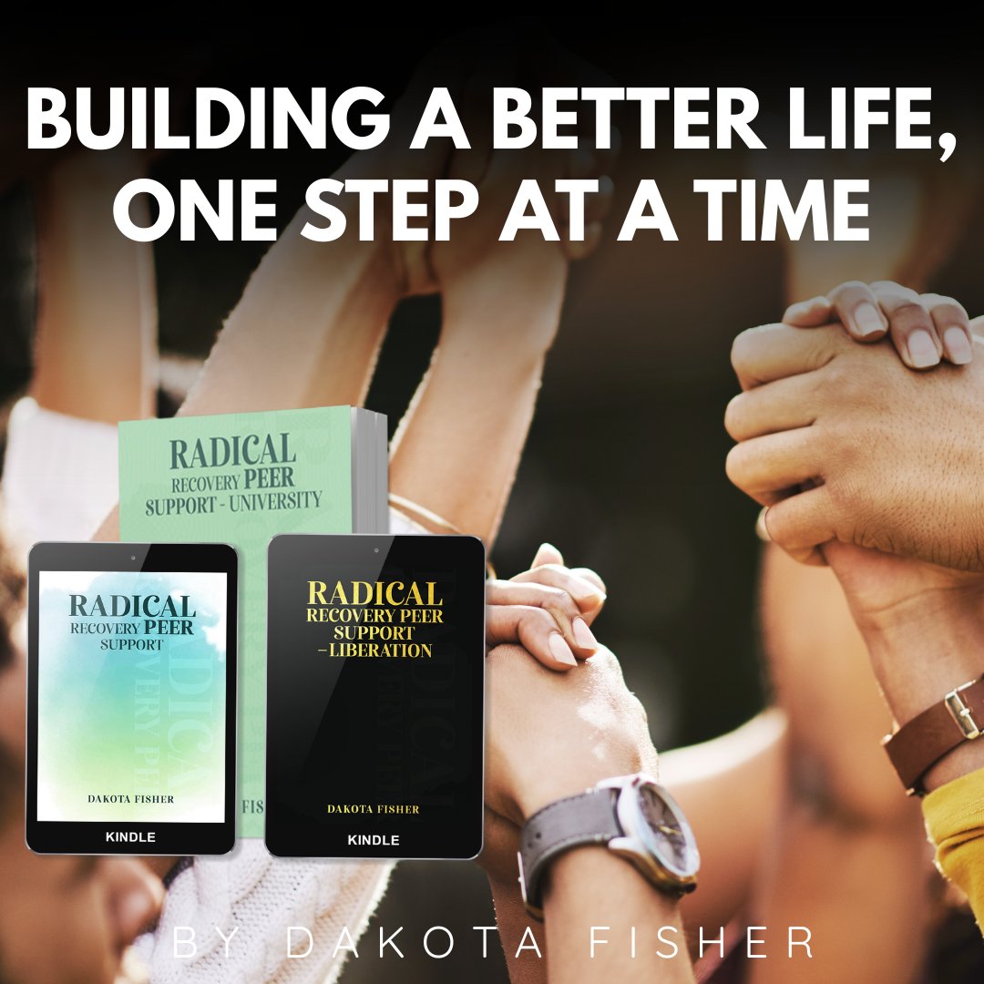 The Radical Recovery Peer Support program is about rebuilding lives—step by step.

Grab the Kindle Versions Now:
 amazon.com/dp/B0D2VVP865
amazon.com/dp/B0D54JHGKM
amazon.com/dp/B0D52JWZS5

#DakotaFisher #RadicalRecovery #Peer #PeerSupport #PeerSupportLiberation