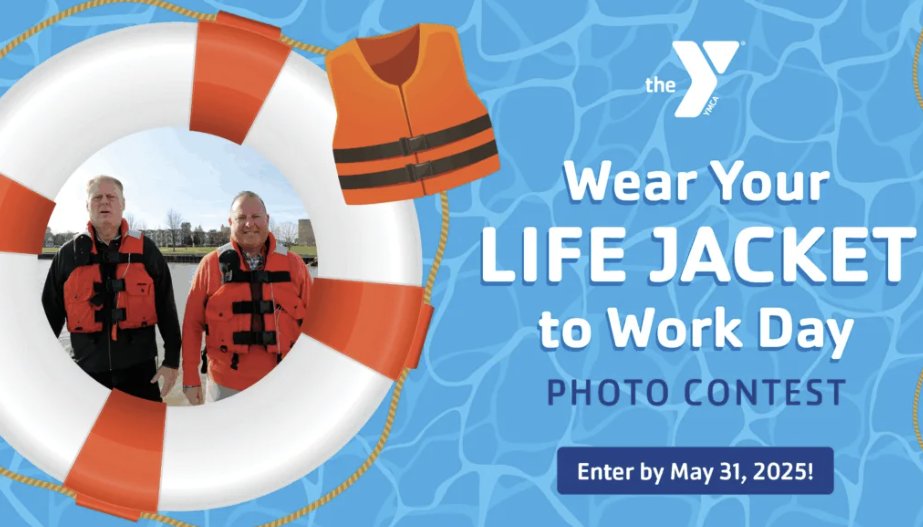 🌊💙 It’s Water Safety Month! 💙🌊
Join the Kenosha YMCA for 2 fun contests promoting life-saving habits:
🦺 Wear Your Life Jacket to Work Day
🎨 The Pier is Not for Play Coloring Contest

Let’s make a splash—enter by May 31! 👇
👉 kenoshaymca.org/.../water-safe…