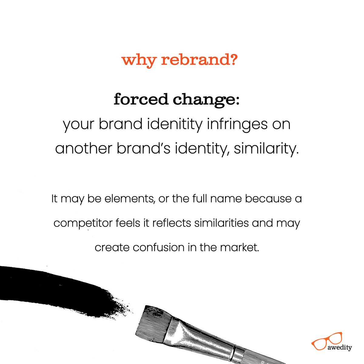 awedity's tweet image. Spring always brings a time for a change, but sometimes a business or its brand is not ready or wants the change, and it has been put on them. 

aweditycreative.com
#branding #logodesign #elementsofdesign