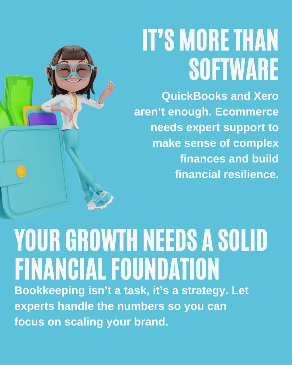 transcounts's tweet image. ✅ Expense Management
📦 Inventory Tracking
📈 Revenue Monitoring
📊 Financial Reporting
🧾 Legal Compliance
 
If you’re still relying on DIY spreadsheets or generic tools, it’s time to upgrade. Your growth depends on it.
 
#ecommercebookkeeping #transcounts #ecommercetips