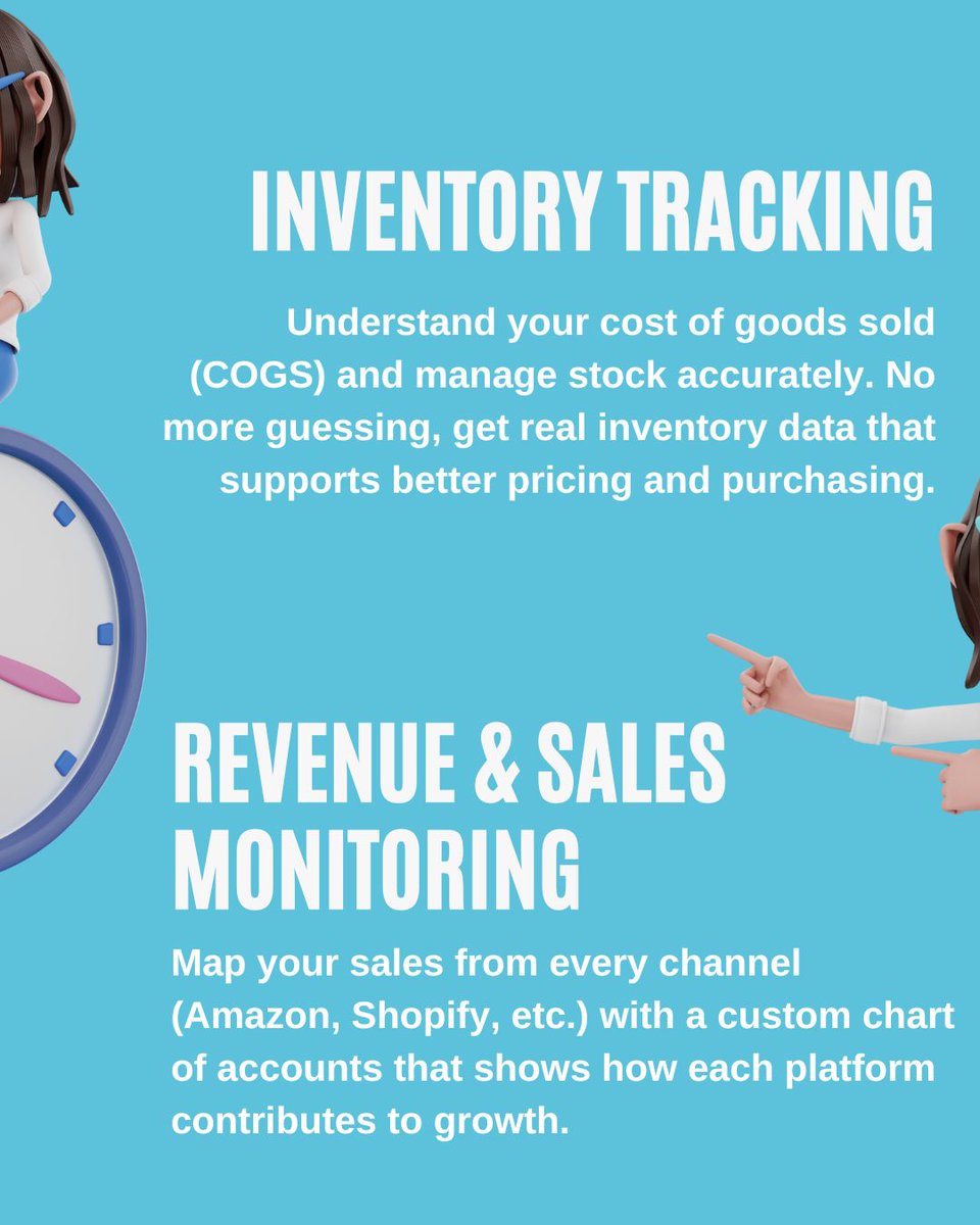 transcounts's tweet image. ✅ Expense Management
📦 Inventory Tracking
📈 Revenue Monitoring
📊 Financial Reporting
🧾 Legal Compliance
 
If you’re still relying on DIY spreadsheets or generic tools, it’s time to upgrade. Your growth depends on it.
 
#ecommercebookkeeping #transcounts #ecommercetips
