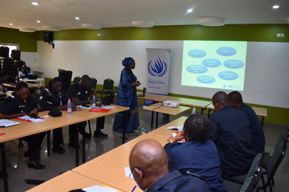 Lancement de l'atelier de renforcement des capacités du personnel de l’Office de Protection du Genre, de l’Enfance et des Moeurs (𝐎𝐏𝐑𝐎𝐆𝐄𝐌) sur la traite des personnes, la collecte et le traitement des données des victimes de VBG à Kindia qui se tiendra du 15 au 17 mai 2025
