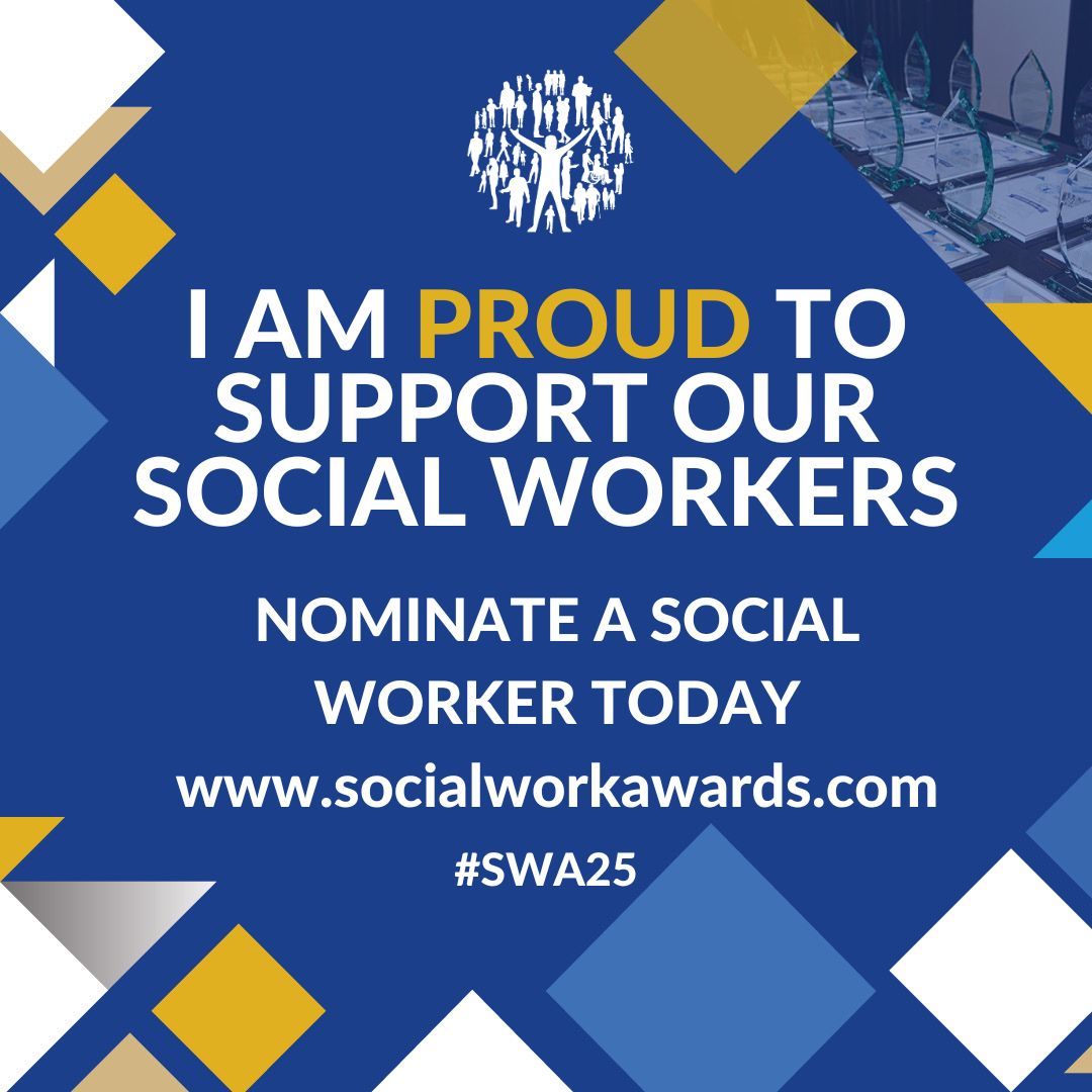 Social workers across Leigh and Atherton make a real difference to people’s lives every day, often without recognition.

If you know an outstanding social worker, please consider nominating them before the deadline on 27 May 👉 socialworkawards.com/award-entry/ho…