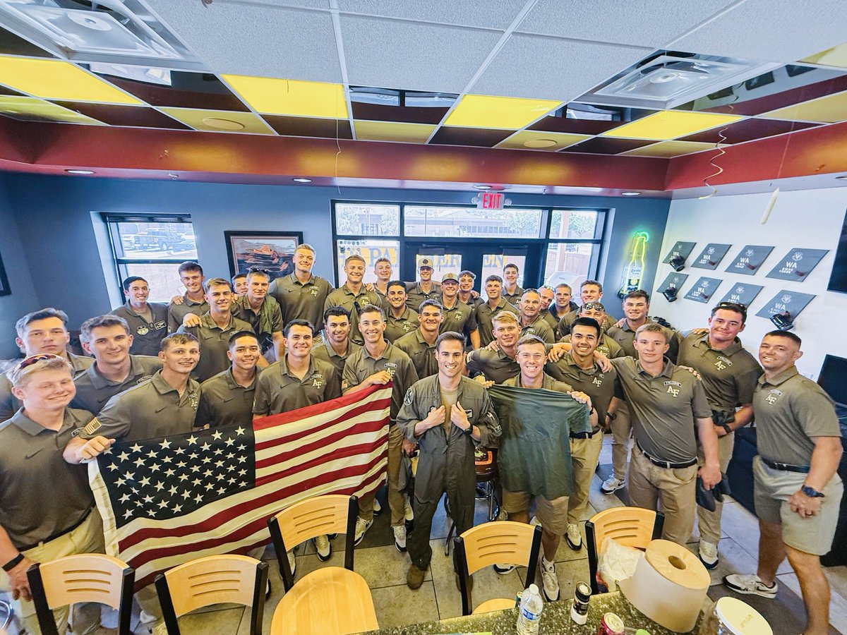 Kaz (@kazusafa) on Twitter photo <a href="/AF_Baseball/">Air Force Baseball</a> F35 6WPS Nellis AFB “Home of the Fighter Pilot”! 🫡 Maj “Joker” Moore.
#Badass
#America <a href="/AF_Baseball/">Air Force Baseball</a> F35 6WPS Nellis AFB “Home of the Fighter Pilot”! 🫡 Maj “Joker” Moore.
#Badass
#America