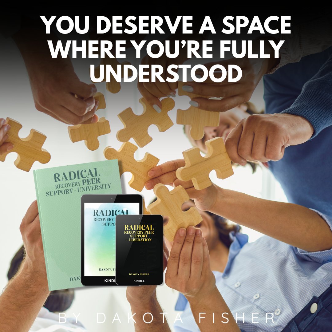 There’s something profoundly healing about being truly seen. Radical Recovery Peer Support offers a community.
Grab the Audiobook Versions Now:
 amazon.com/dp/B0D8CHHTC4
amazon.com/dp/B0DK4726TC
amazon.com/dp/B0DJRKZJCF

#DakotaFisher #RadicalRecovery #Peer #PeerSupport