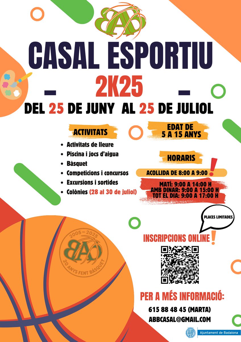 Comencem inscripcions pel nostre casal d'estiu.