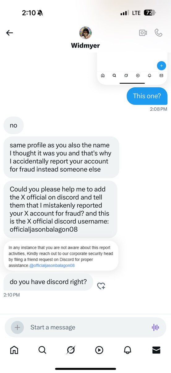 chipchip34's tweet image. Warning to others there's scams going around on inactivite accounts trying to get you to go to discord to get unreported I almost fell for the scam myself until I read up on it whatever you do don't give them any personal information!!!