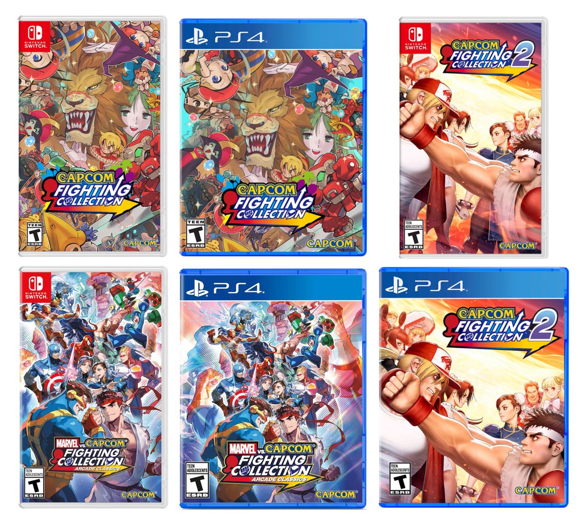 Capcom Fighting Collections are available at VGP!

👉tinyurl.com/3v3j6r76

Capcom Fighting Col NSW/PS4 $39.99 / 28 USD
Capcom Fighting 2 Col NSW/PS4 $54.99 / 39 USD
Marvel vs Capcom Col Fighting Arcade $49.99 / 35 USD

- Enjoy Free Shipping when you spend $75 / 53 USD