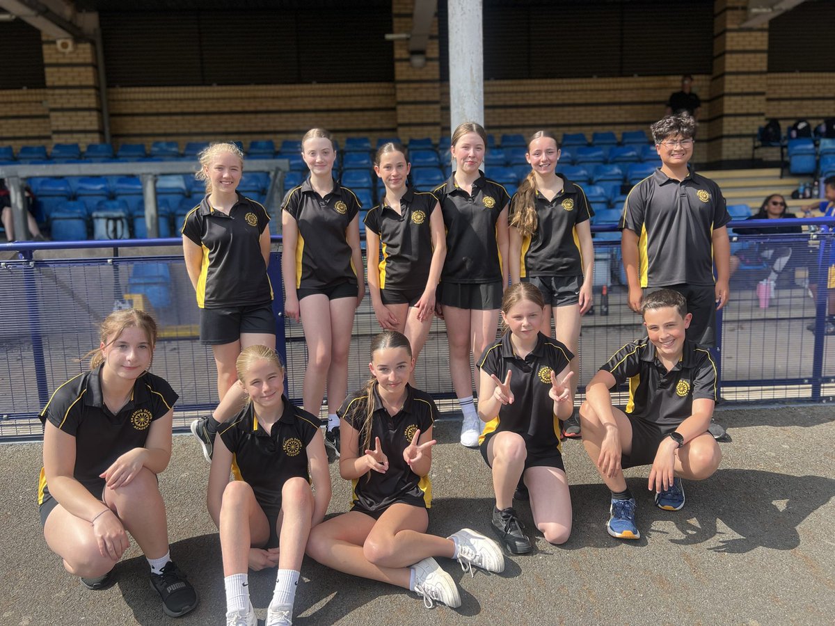 Year 8 athletics superstars were all smiles in the sunshine today whilst representing the Academy #weareEDA