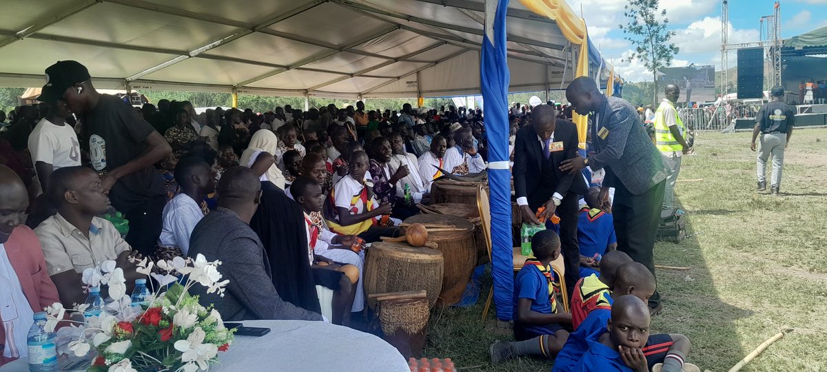 Earlier today, as I marked my 21st coronation anniversary in Kacheera Sub county, I have launched the Kooki anthem in our Lukooki language. In a bid to revive the language of my forefathers, we shall always sing the anthem in Lukooki...