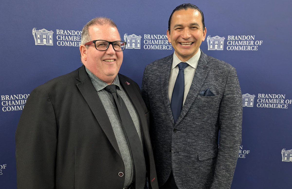Today at the Brandon Chamber of Commerce luncheon, Premier <a href="/WabKinew/">Wab Kinew</a> announced a signifcant step for the Prairie Innovation Centre for Sustainable Agriculture. His words, "let's get those shovels in the ground!". More info can be found here:
news.gov.mb.ca/news/index.htm…