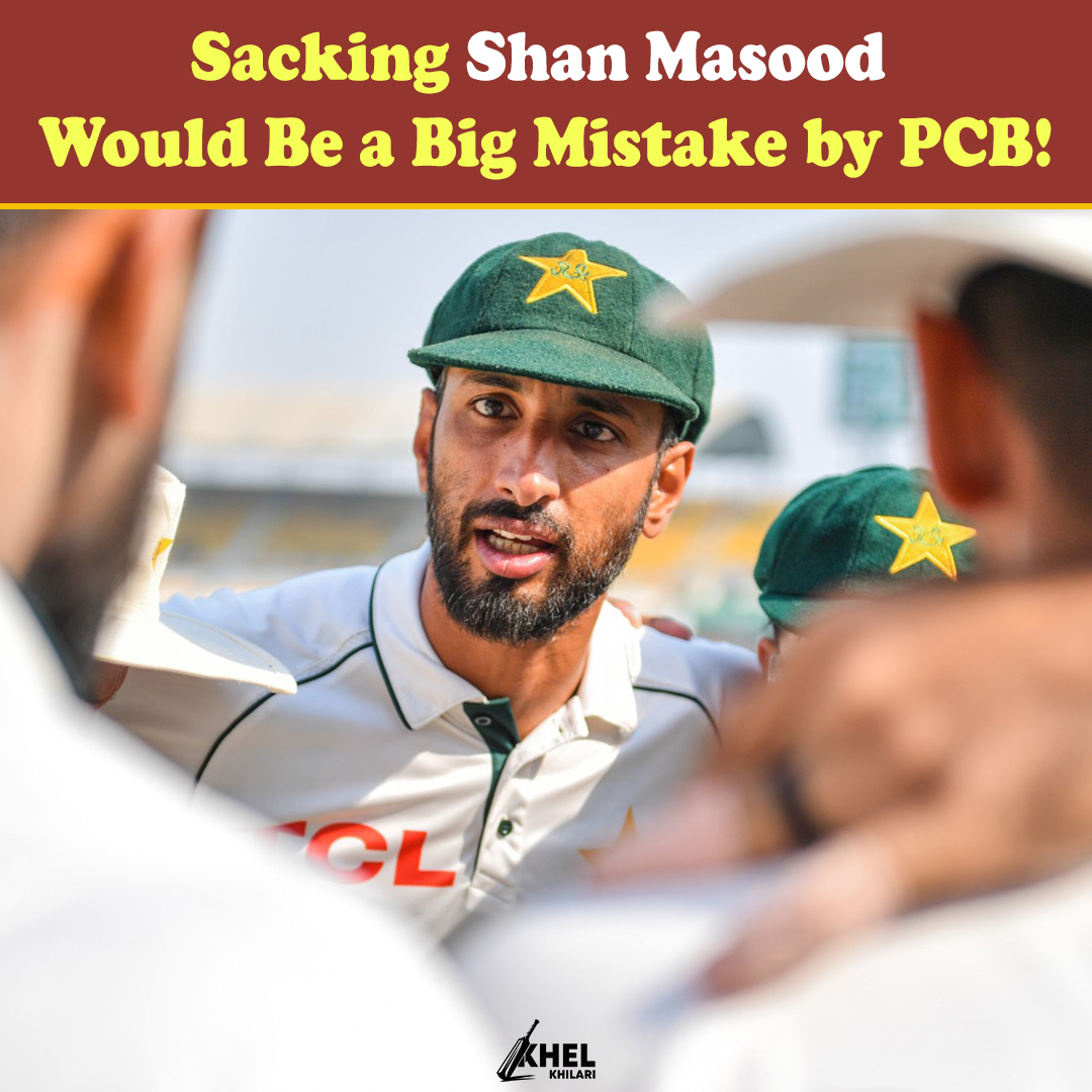 khel_khilariPAK's tweet photo. Sacking Shan Masood would be a Big Mistake by PCB !

#ShanMasood #PSL2025 #SaudShakeel #PCB #khelKhilari https://t.co/3w4l2na1fd