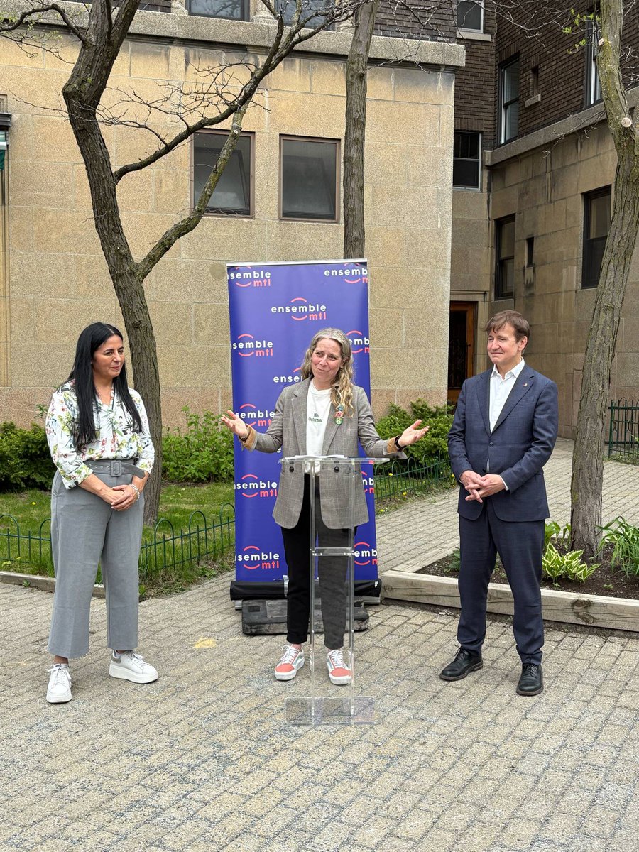 ✨ Je suis fière de vous annoncer notre candidate à la mairie d’Outremont, Caroline Braun!

Caroline et moi partageons les mêmes ambitions pour une métropole pouvant accueillir plus de familles, où les déplacements sont plus fluides, et vous offrir un milieu de vie plus propre !