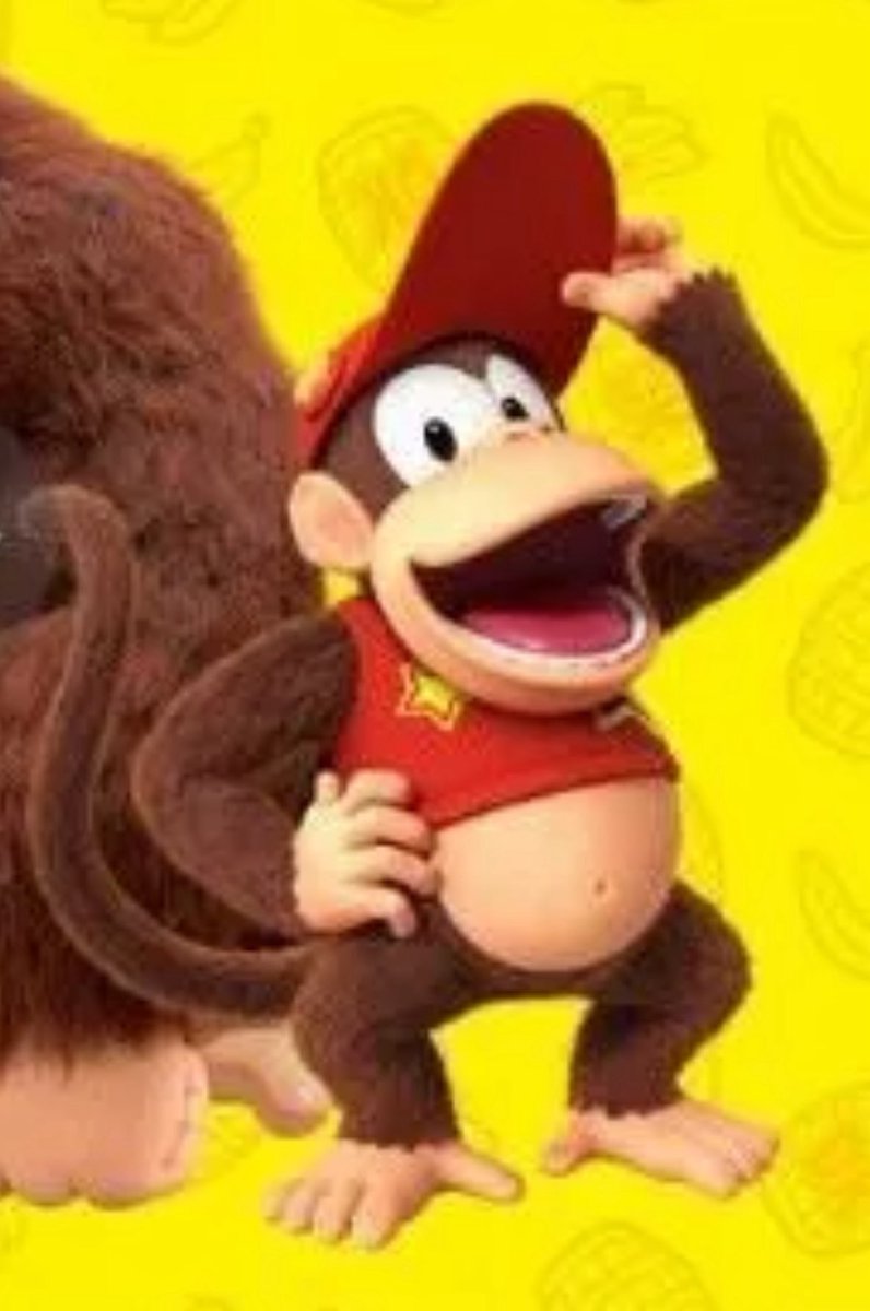 T H A N K  Y O U 🙏 <a href="/Nintendo/">任天堂株式会社</a> for improving your Diddy Kong character,  and being sympathetic towards my original design. They both now look better than ever. ❤️ I can now rest in peace.
