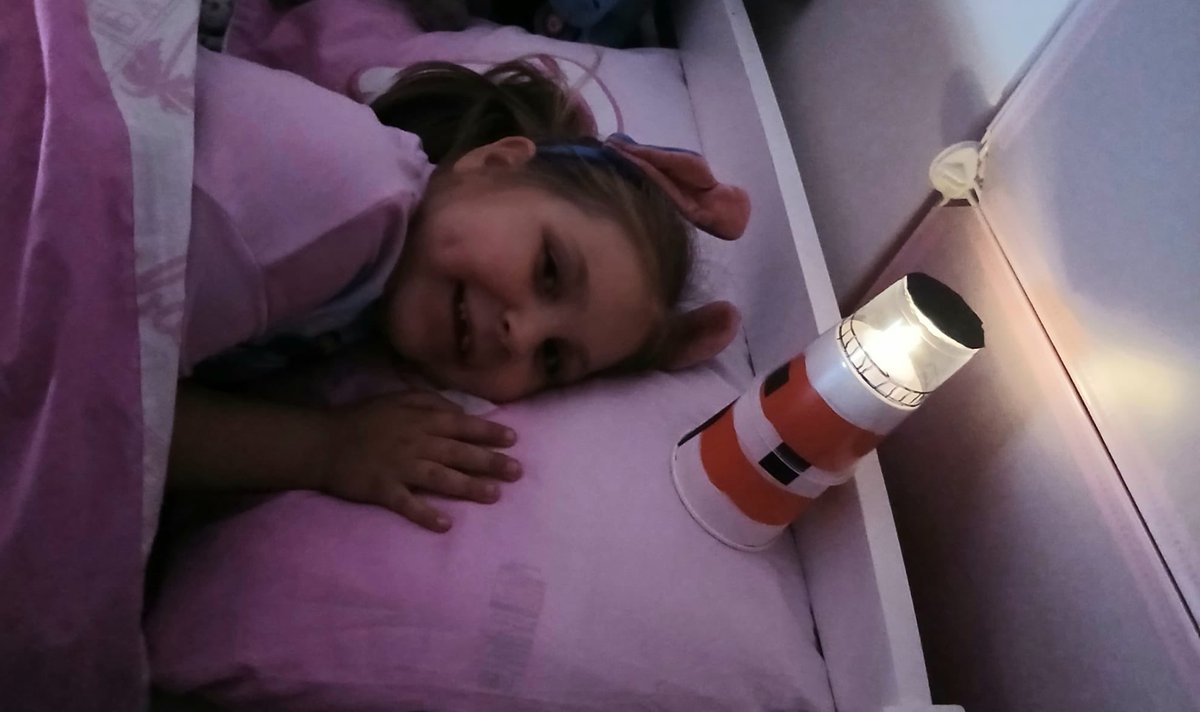 kelSBSB's tweet photo. Ella is so pleased with her  lighthouse she made at school with miss giblin, she couldn’t wait to take it to bed and watch it light up 💡 @MayfieldOldham https://t.co/fWjkdJ9Ptw