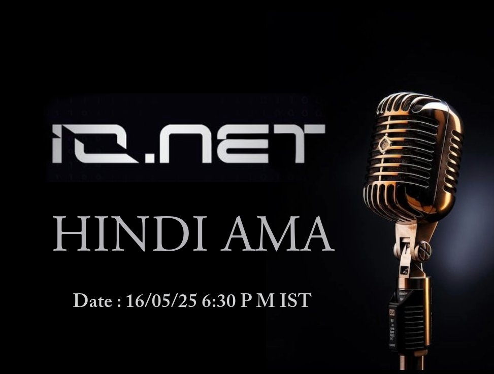 jtngpt's tweet image. Join @ionet_official’s AMA on May 16, 2025, at 6:30 PM IST for exclusive insights! Get the latest alpha, roadmap updates, and direct answers from the team—don’t miss out!
@ionet @ionethindi @net_io37353 #IONation #GPUArmy