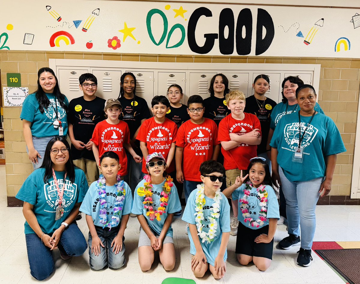 Meadowbrook Elementary School (@meadowbrookfw) on Twitter photo We are so proud of our 🦬 Leaders for representing our school community <a href="/FortWorthISD/">Fort Worth Independent School District</a> Battle of Books Competition <a href="/TCU/">TCU</a>. Keep up the BEST work! <a href="/FWISD_EBN3/">Emergent Bilingual Programs FWISD</a> We are so proud of our 🦬 Leaders for representing our school community <a href="/FortWorthISD/">Fort Worth Independent School District</a> Battle of Books Competition <a href="/TCU/">TCU</a>. Keep up the BEST work! <a href="/FWISD_EBN3/">Emergent Bilingual Programs FWISD</a>