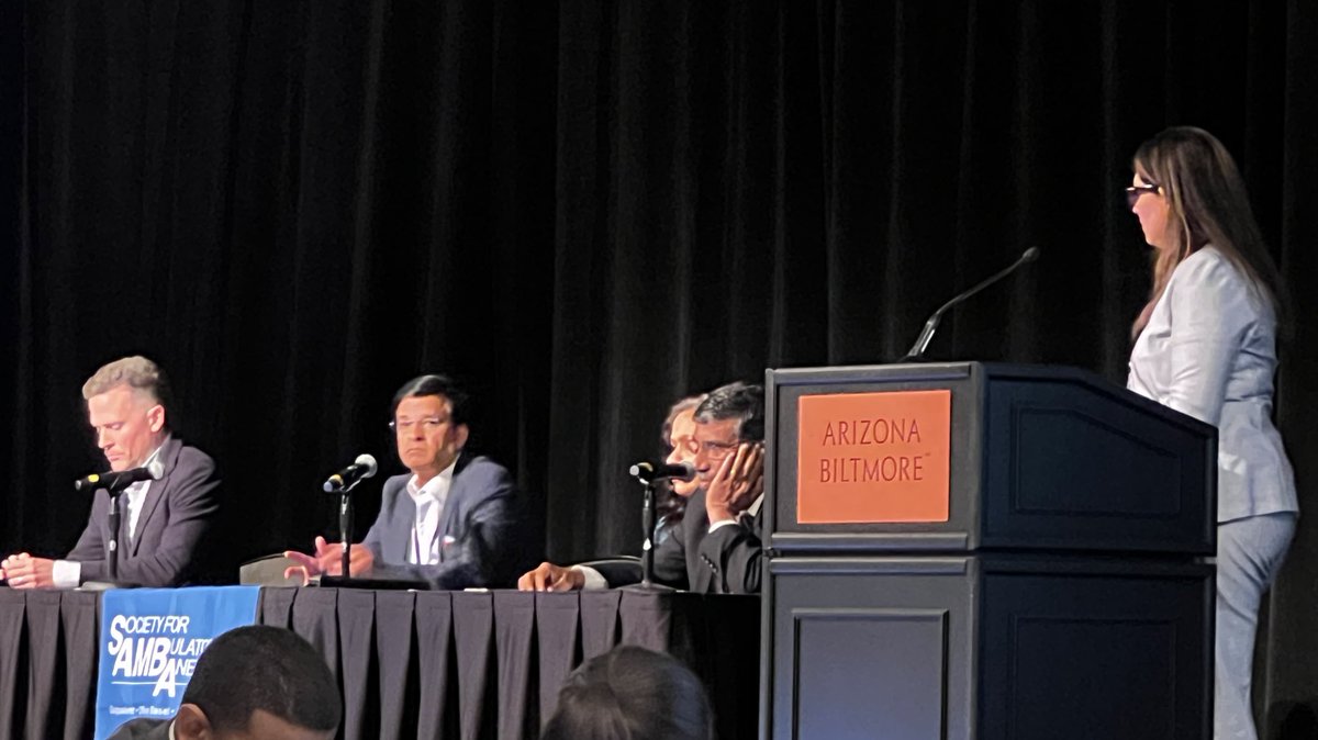 Sher-Lu Pai, MD, FASA, SAMBA-F (@sher_pai) on Twitter photo Dr. Srinivas Pyati discusses usage of complementary and Integrative health in Ambulatory Anesthesia: There are non-medication options for surgical pain and anxiety. m.youtube.com/watch?v=usMkeu…
<a href="/sambahq/">Society for Ambulatory Anesthesia (SAMBA)</a> <a href="/Duke_Anesthesia/">Duke Anesthesiology</a> #SAMBA25 Dr. Srinivas Pyati discusses usage of complementary and Integrative health in Ambulatory Anesthesia: There are non-medication options for surgical pain and anxiety. m.youtube.com/watch?v=usMkeu…
<a href="/sambahq/">Society for Ambulatory Anesthesia (SAMBA)</a> <a href="/Duke_Anesthesia/">Duke Anesthesiology</a> #SAMBA25