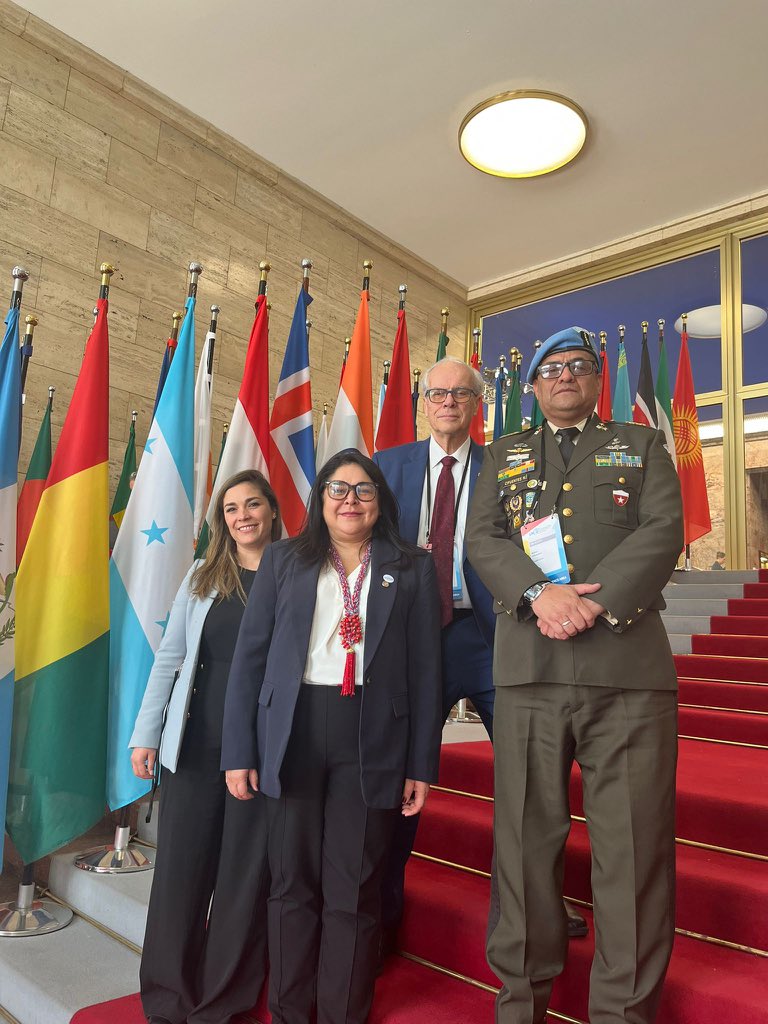 La Embajada de Guatemala en Alemania acompaña a la #ViceCancillerGT <a href="/Monicabolanos8/">Mónica Bolaños Pérez</a> en la Conferencia Ministerial <a href="/UNPeacekeeping/">UN Peacekeeping</a> 2025 encuentro que ha sido clave para definir el futuro de las misiones de paz y fortalecer la cooperación internacional. #PKMinisterial #PKM2025.