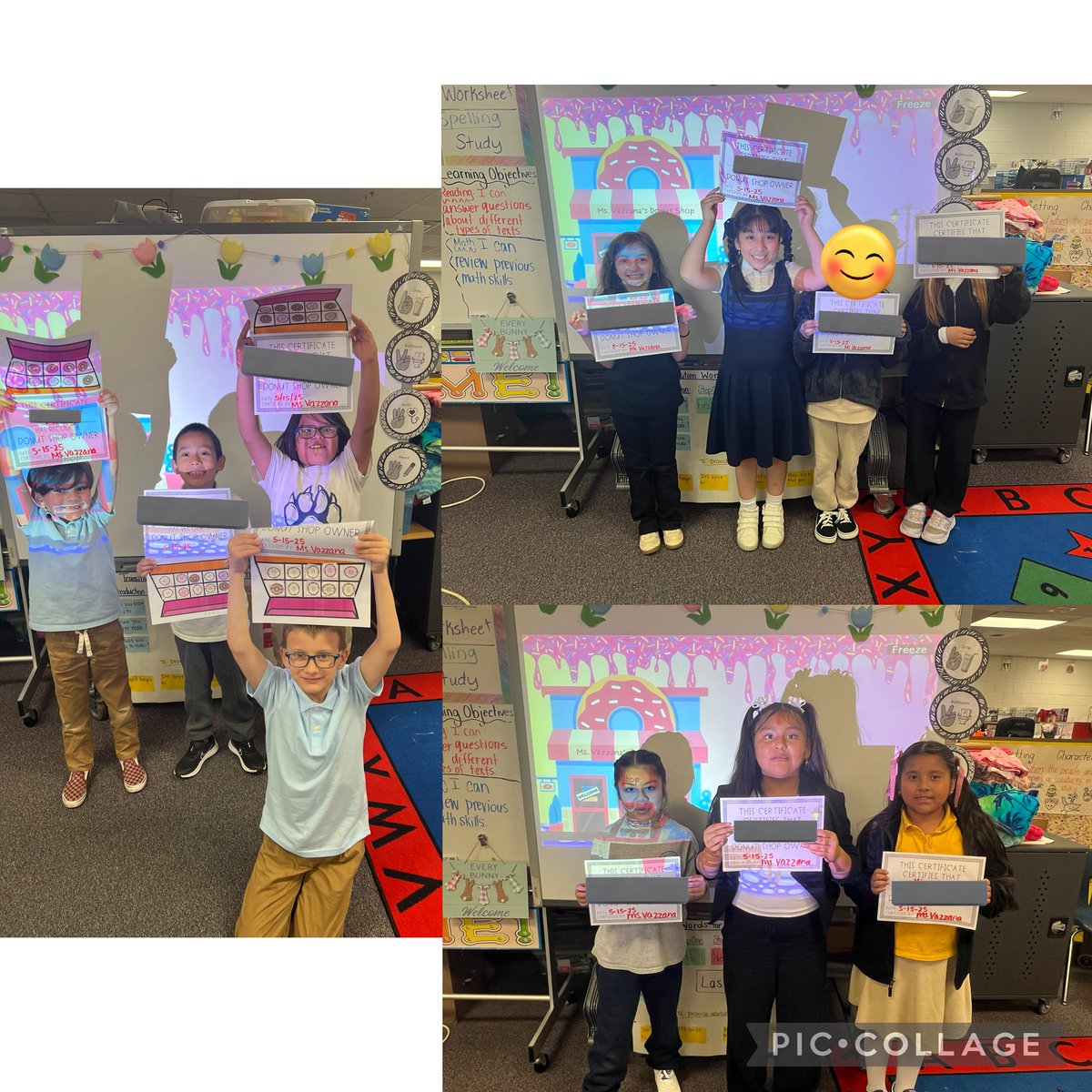 Yay! D stands for Donut Shop! We took the challenge and officially became donut shop owners! 🍩🛍️ #believeinflc #ABCcountdown
