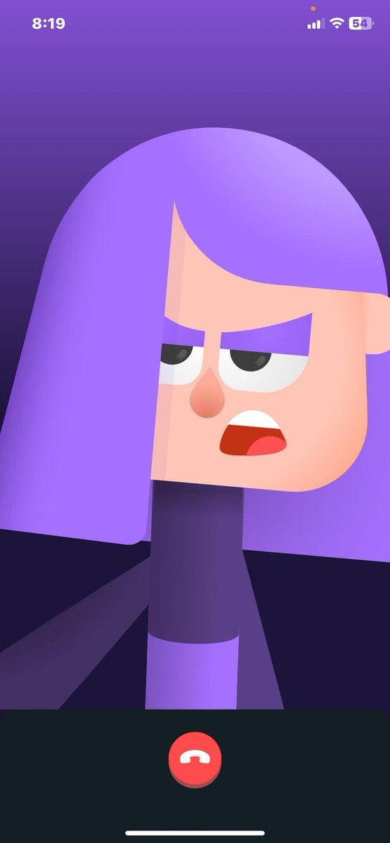 During an AI generated video chat with Lily on Duolingo she asked if I had any favorite animals apart from my chicken! How the hell does she know about that stupid bird?!?