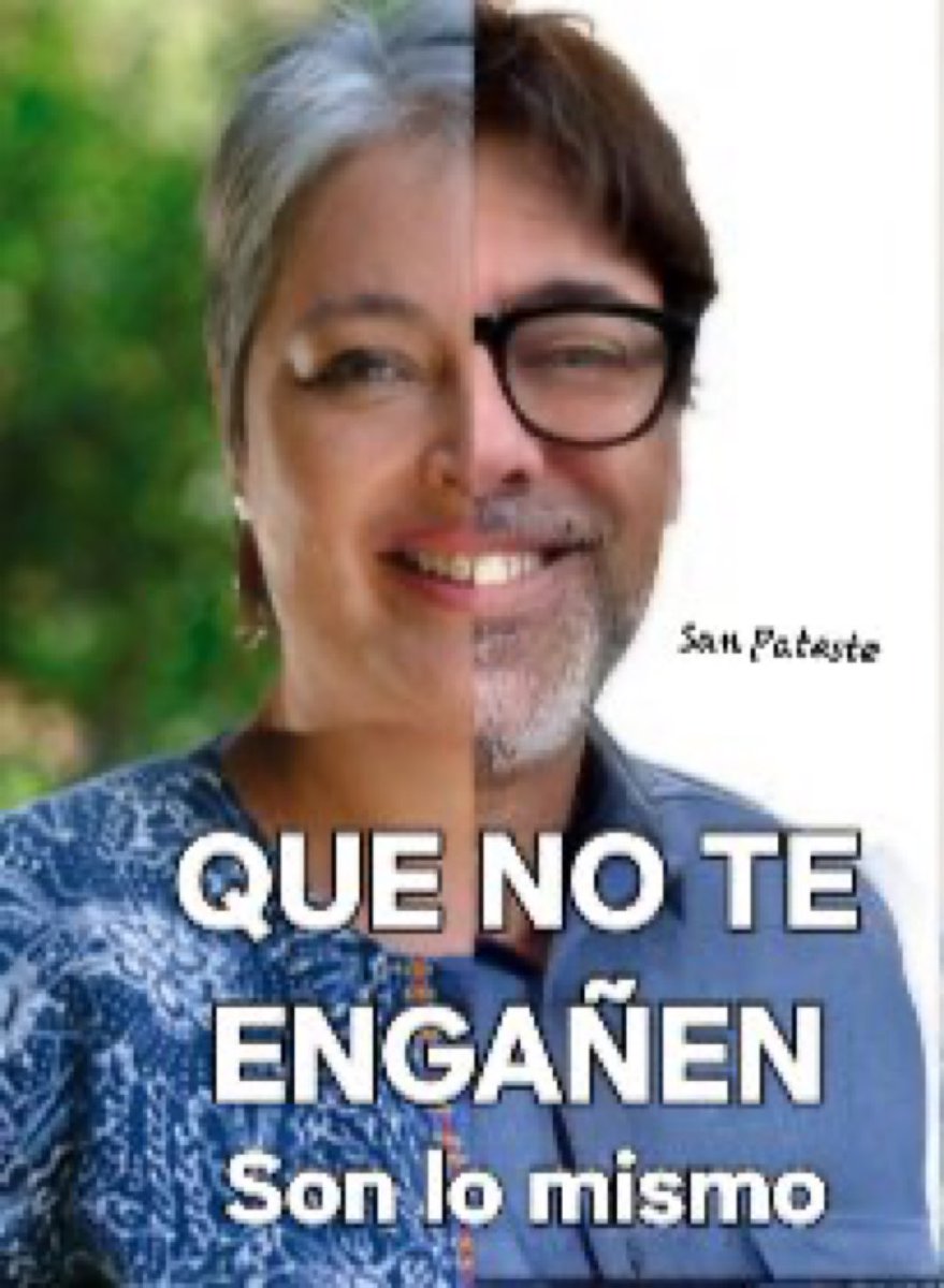 jorgevamaceda73's tweet photo. Que no te engañen son los mismo https://t.co/jBSPVovdq6