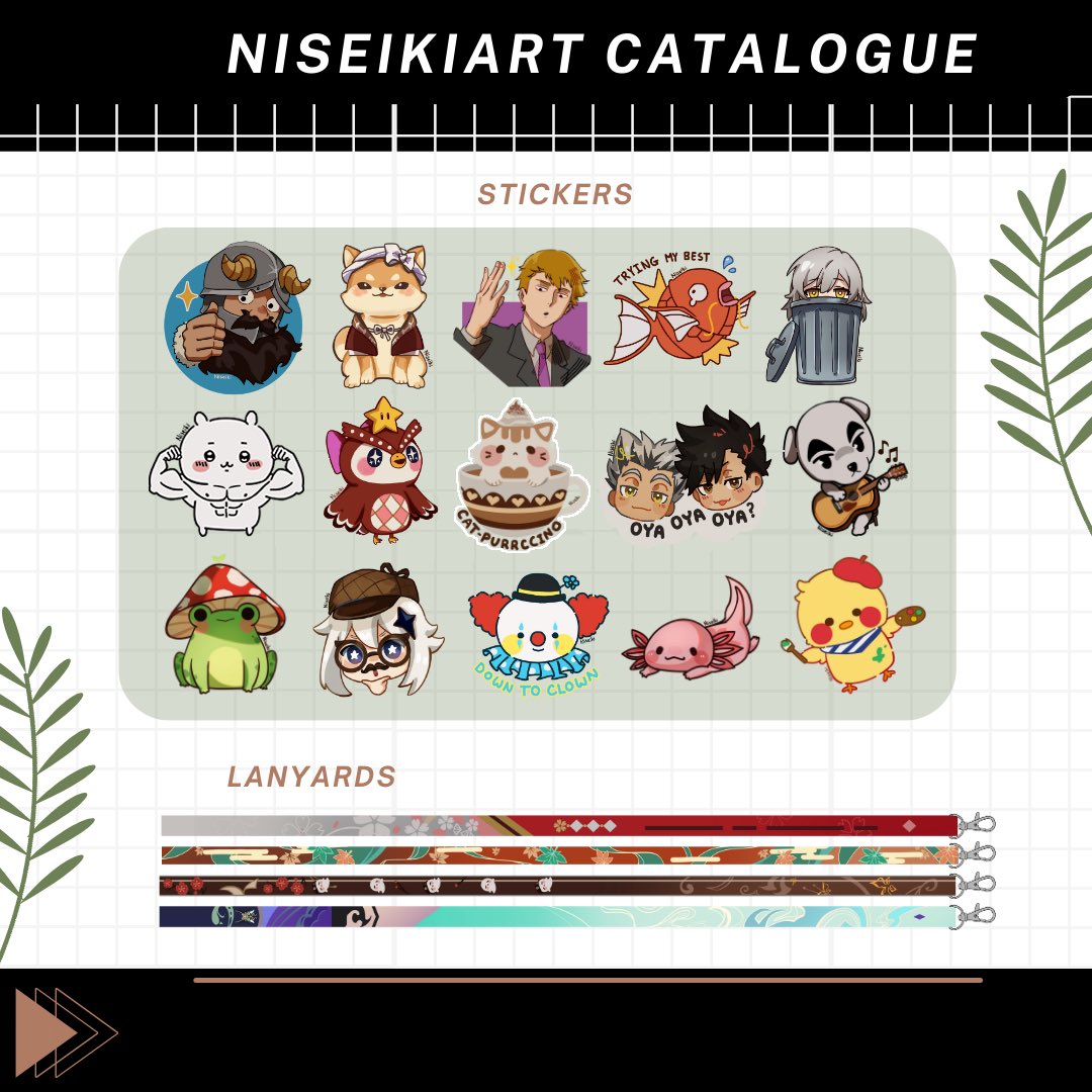 Catalogue for Otafest (Table J26) and Anime North (Table 540)!