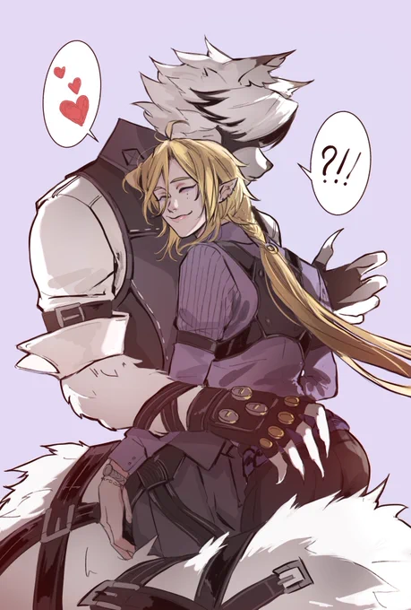 #ZenlessZoneZero #zzzero #ゼンゼロ #绝区零 #HugoVlad #Lycaon Not only a partner in crime but also a cozy pillow 