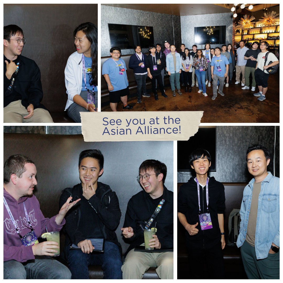 GopherCon's tweet image. Today, we’re throwing it back to the first Asian Alliance Meetup in Chicago last July.🌸

Community is at the heart of what makes #GopherCon special, and finding your “tribe” makes attending even better!

#RoadToGopherCon #TheGophersTakeManhattan #golang #TBT