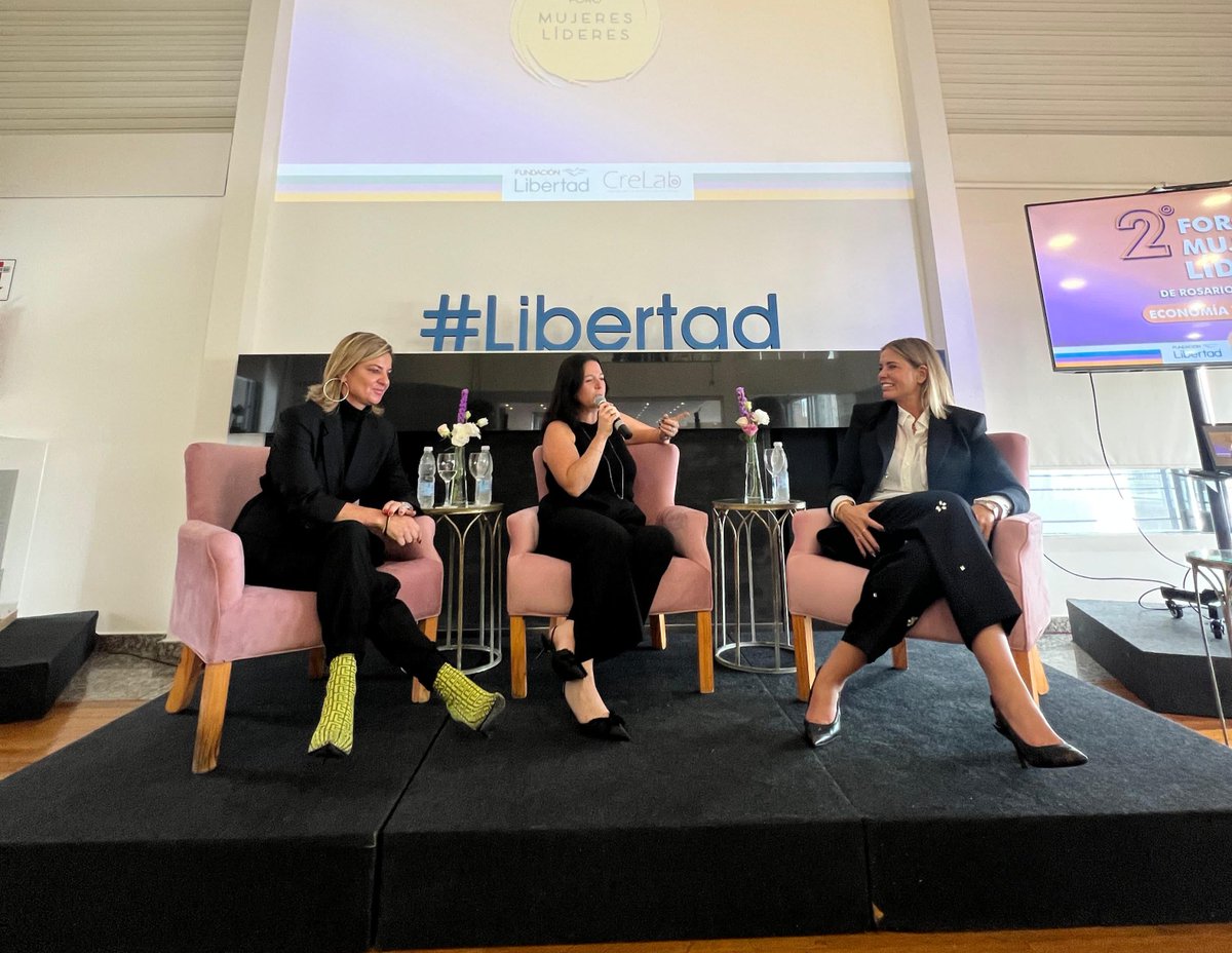#Argentina 🇦🇷

🙋🏽‍♀️ Foro de Mujeres Líderes junto a <a href="/FundLibertadRos/">Fundación Libertad</a> 

📌 Estamos en Rosario donde se reúnen mujeres líderes del sector empresarial, la política, la academia y los medios de comunicación para abordar el rol de la mujer en el mundo de los negocios y la innovación en