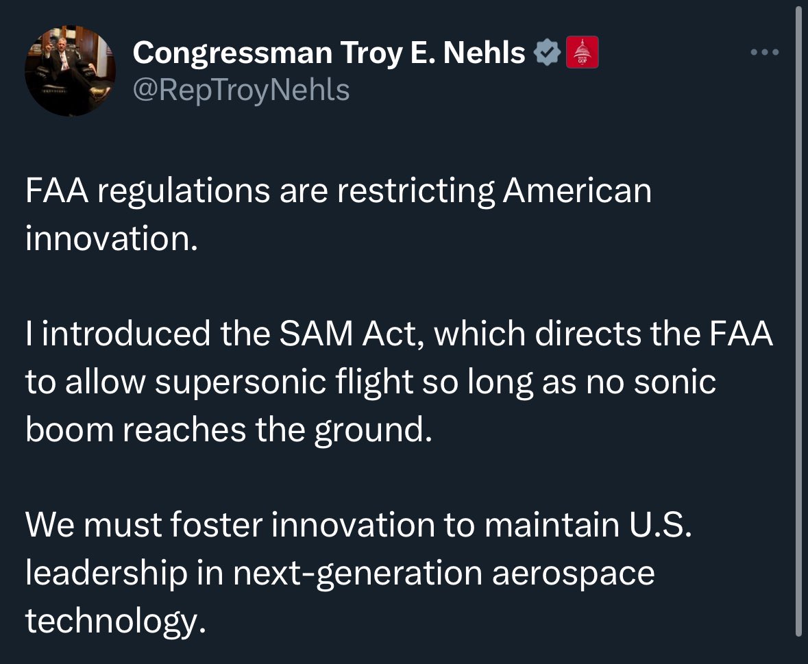 But maybe don’t call it the SAM Act?