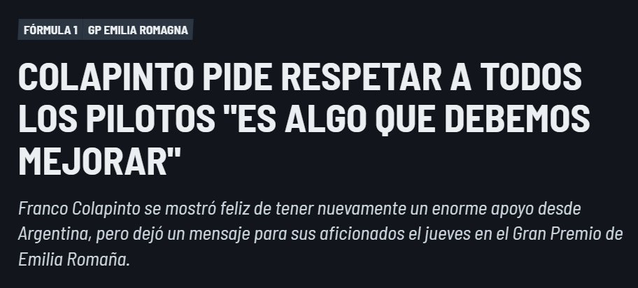 Creo que es algo que habría que ponerlo en gigante en todos los sitios y yo me incluyo que hay que mejorar en eso