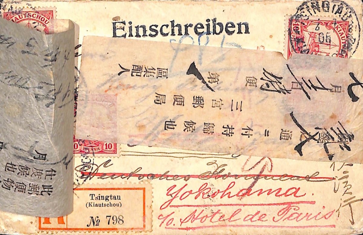AVPostalHistory's tweet photo. A short article about an interesting letter, the history of Germans in #Tsingtao, and a traveller's tip: #Loket in #Czechia

Read the full article here: https://t.co/qyZL2lKnHO
...and please subscribe!

#History #Urlaub #Tsingtao #Qingdao #China #Czechia #Travel #Reisen #philately #Kiaochow