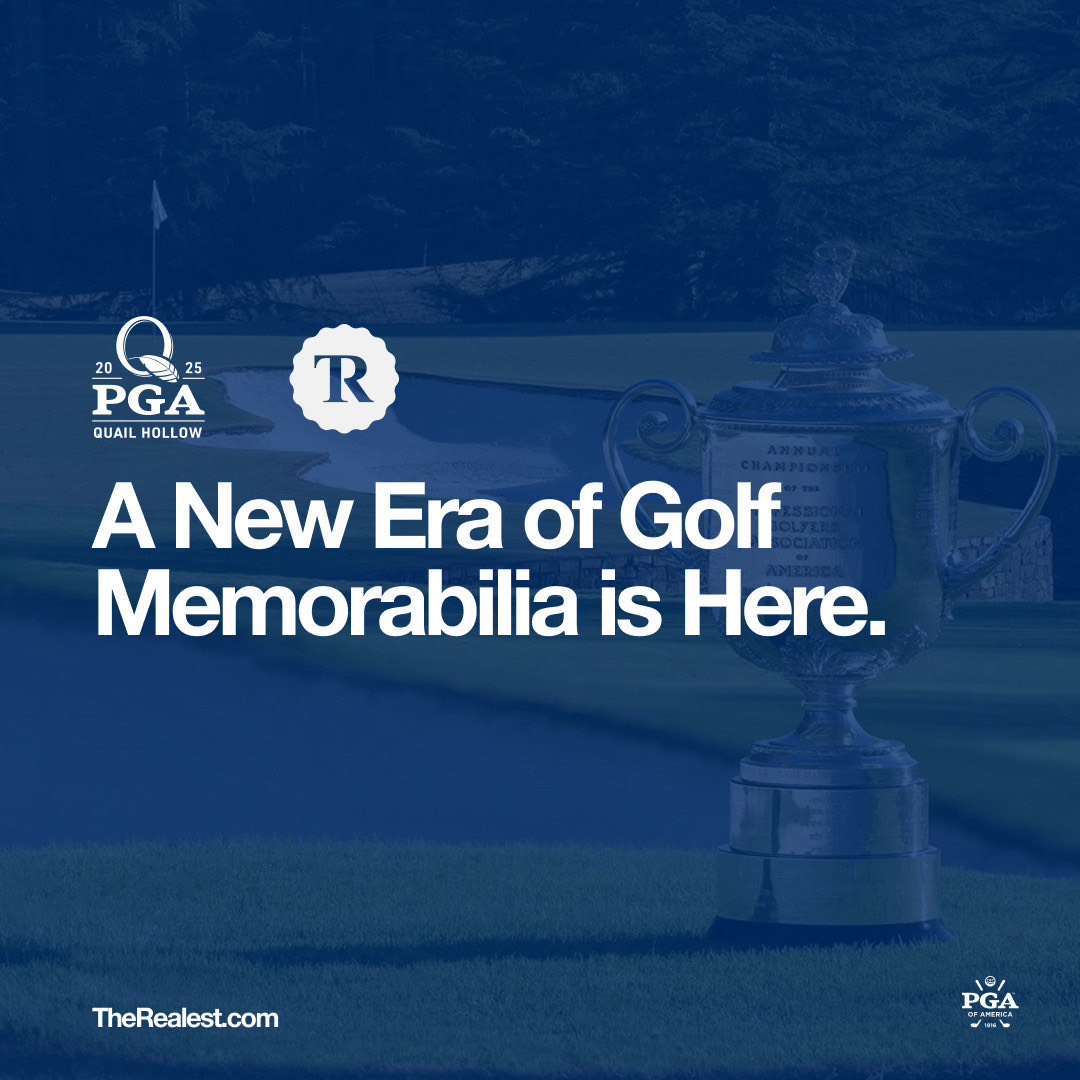 THE REALEST (@therealestcom) on Twitter photo 🏌️♂️ It’s Official!
The Realest and <a href="/PGA/">PGA of America</a> have partnered to bring authenticated memorabilia from the 2025 PGA Championship at Quail Hollow.
For the first time ever, fans can own official memorabilia from the Championship, authenticated on-site and available exclusively here. 🏌️♂️ It’s Official!
The Realest and <a href="/PGA/">PGA of America</a> have partnered to bring authenticated memorabilia from the 2025 PGA Championship at Quail Hollow.
For the first time ever, fans can own official memorabilia from the Championship, authenticated on-site and available exclusively here.