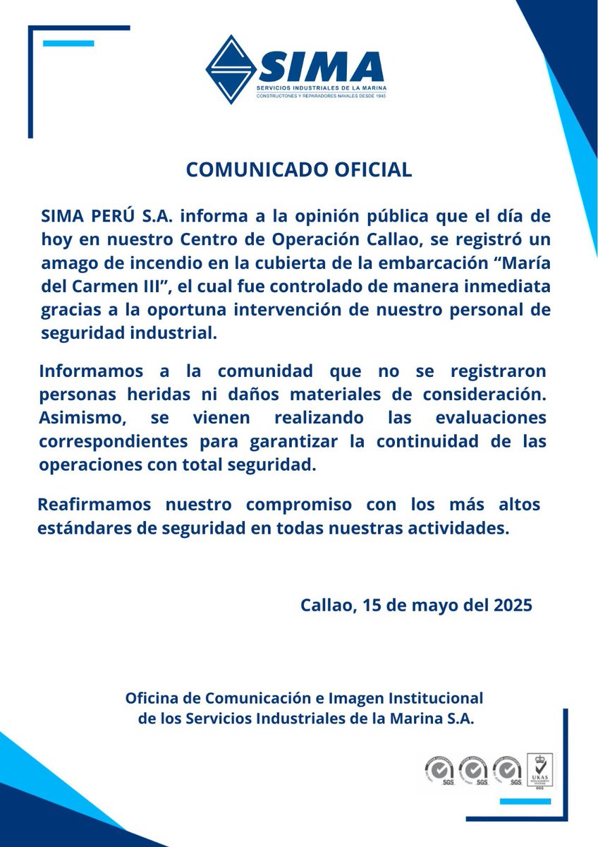 🔵 COMUNICADO OFICIAL
