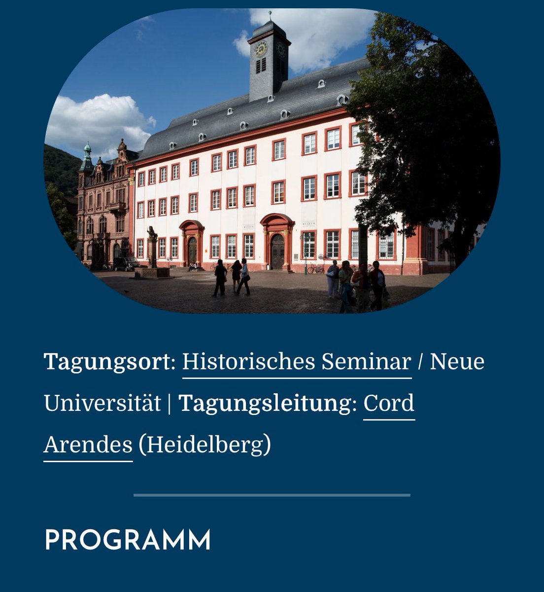 Die Tagungswebsite steht!

2. Jahrestagung des Fachverbandes für Public-History-Forschung. 
2025 in Heidelberg

➡️➡️ phfv.org/jahrestagungen…
