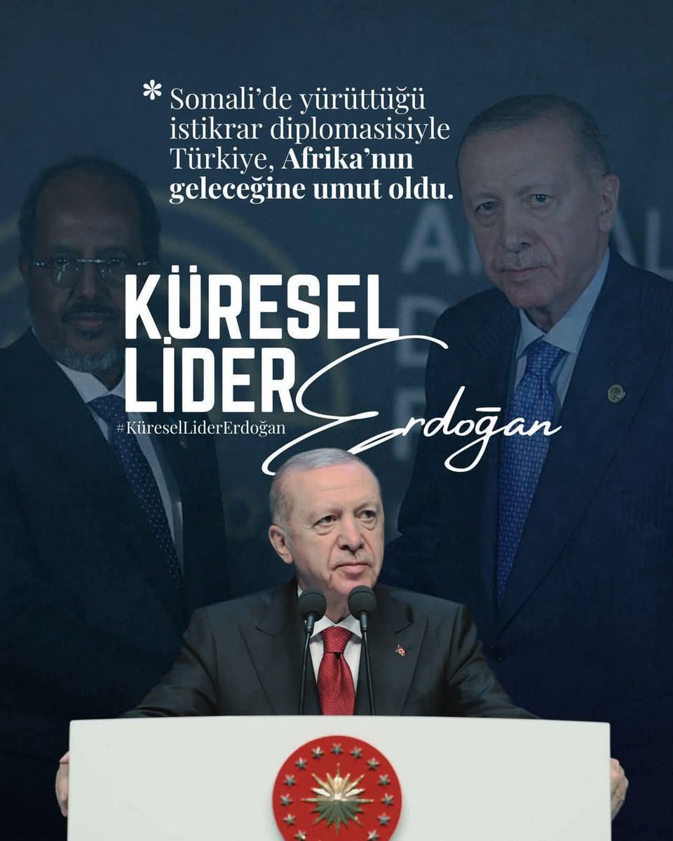 Dünyayı sadece haritadan değil, yüreğinden okuyan bir lider var.
Mazlumun dilinden anlayan, güçlüye söz geçiren bir ses var.
Adını biz çoktan koyduk:
#KüreselLiderErdoğan