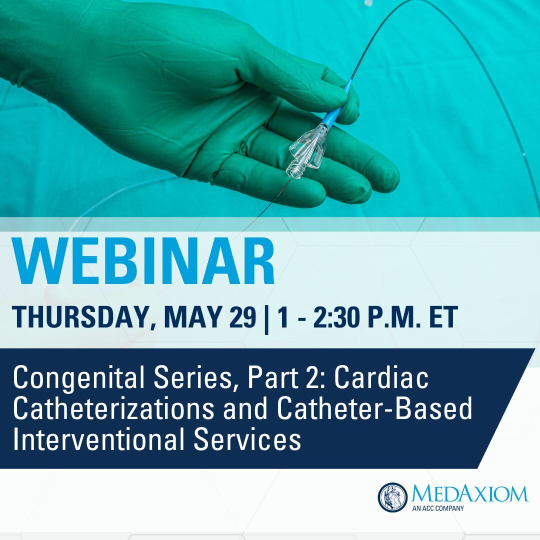 MedAxiom (@medaxiom) on Twitter photo Calling all cardiology coders and billing pros! Don’t miss Part 2 of our Congenital Webinar Series on Thursday, May 29 at 1 PM ET.
This session dives into:
🔹 Cardiac catheterizations
🔹 Interventional services
🔹 Repairing heart defects
🔹 Percutaneous valve procedures
Our Calling all cardiology coders and billing pros! Don’t miss Part 2 of our Congenital Webinar Series on Thursday, May 29 at 1 PM ET.
This session dives into:
🔹 Cardiac catheterizations
🔹 Interventional services
🔹 Repairing heart defects
🔹 Percutaneous valve procedures
Our