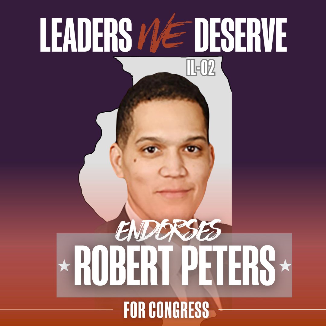 David Hogg 🟧 (@davidhogg111) on Twitter photo I’m proud to announce that Leaders We Deserve is endorsing <a href="/RobertJPeters/">Robert Peters</a> for Congress in IL-02. He has passed over 120 pieces of legislation since joining the Illinois Senate in 2019, making him one of the most productive progressive lawmakers in the country. He knows how to I’m proud to announce that Leaders We Deserve is endorsing <a href="/RobertJPeters/">Robert Peters</a> for Congress in IL-02. He has passed over 120 pieces of legislation since joining the Illinois Senate in 2019, making him one of the most productive progressive lawmakers in the country. He knows how to