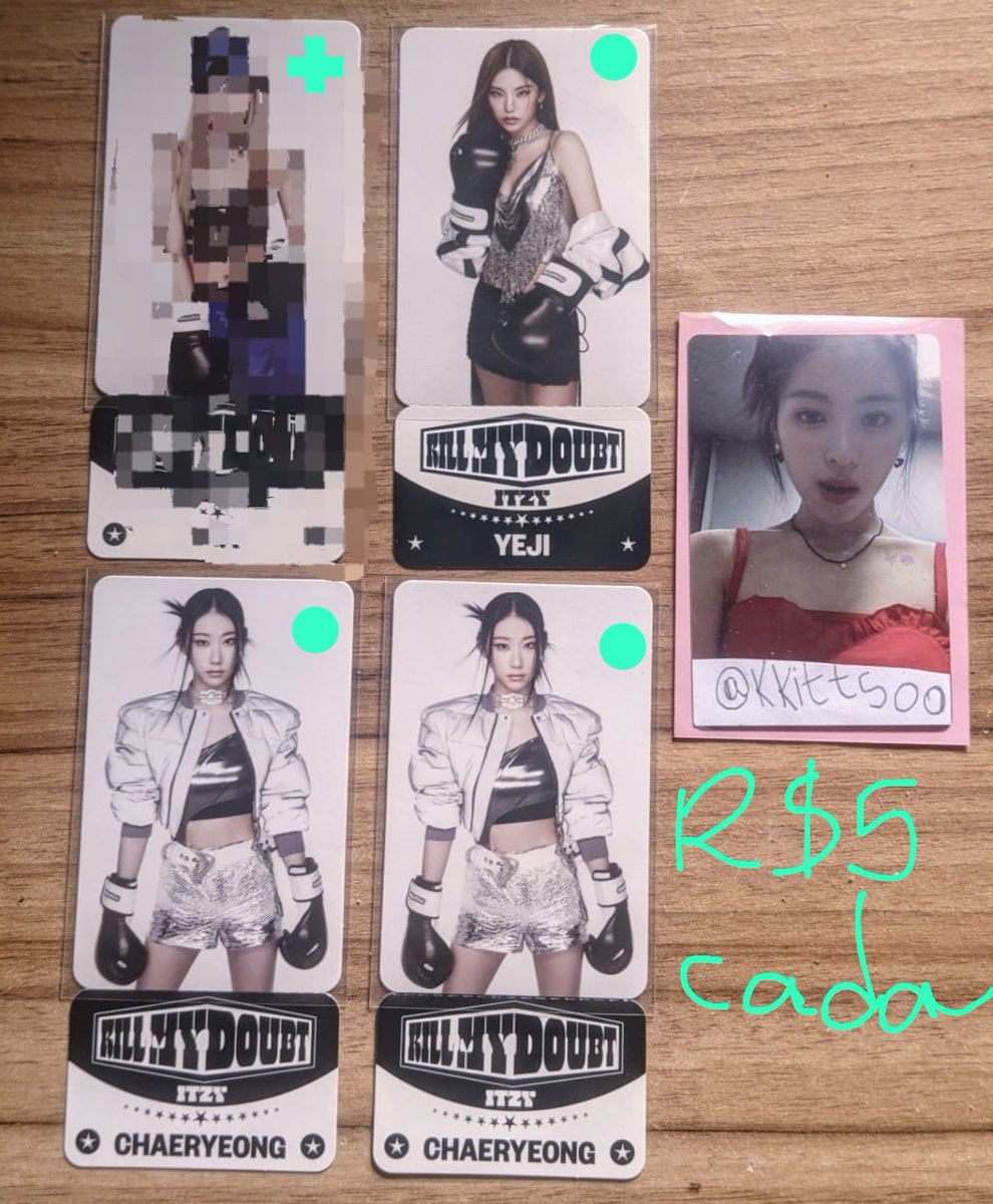 kkittsoo's tweet photo. VENDA/VENDO ITZY BLACKPINK &amp; BABYMONSTER 

Valores na imagem + 12,00 (10 de frete + 2 de embalagem) 

- feedbacks no fixado @kkittsoo 
- reservo apenas com 100% de certeza de compra  
- fotos e vídeos no pv https://t.co/kV60trYC0d
