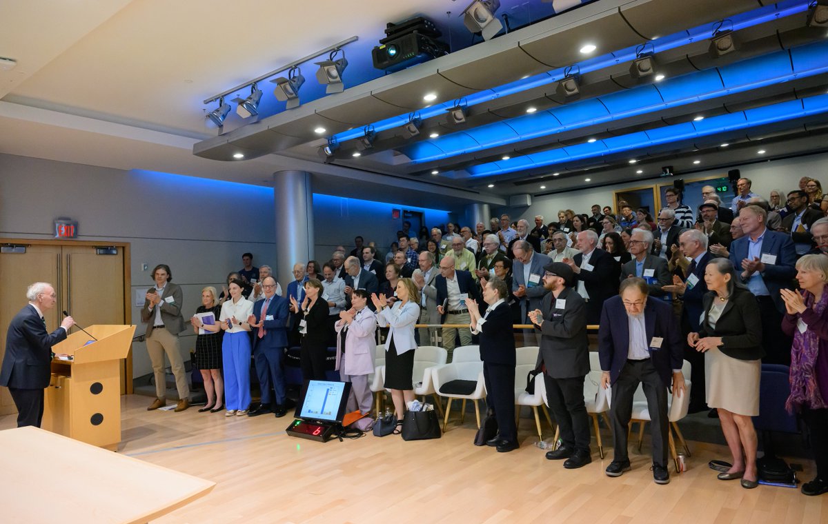 This week, over 150 former students and colleagues celebrated the career of Whitehead Institute Founding Member and Former Director Gerry Fink. Speakers shared decades of history and memories — highlighting Gerry's impactful leadership and transformative scientific contributions.