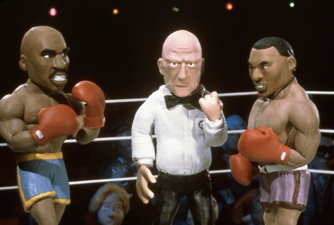 animationbdays's tweet photo. Happy 28th Anniversary to Celebrity Deathmatch! (1998) #CelebrityDeathmatch #MTV https://t.co/pIlKFaDfxc