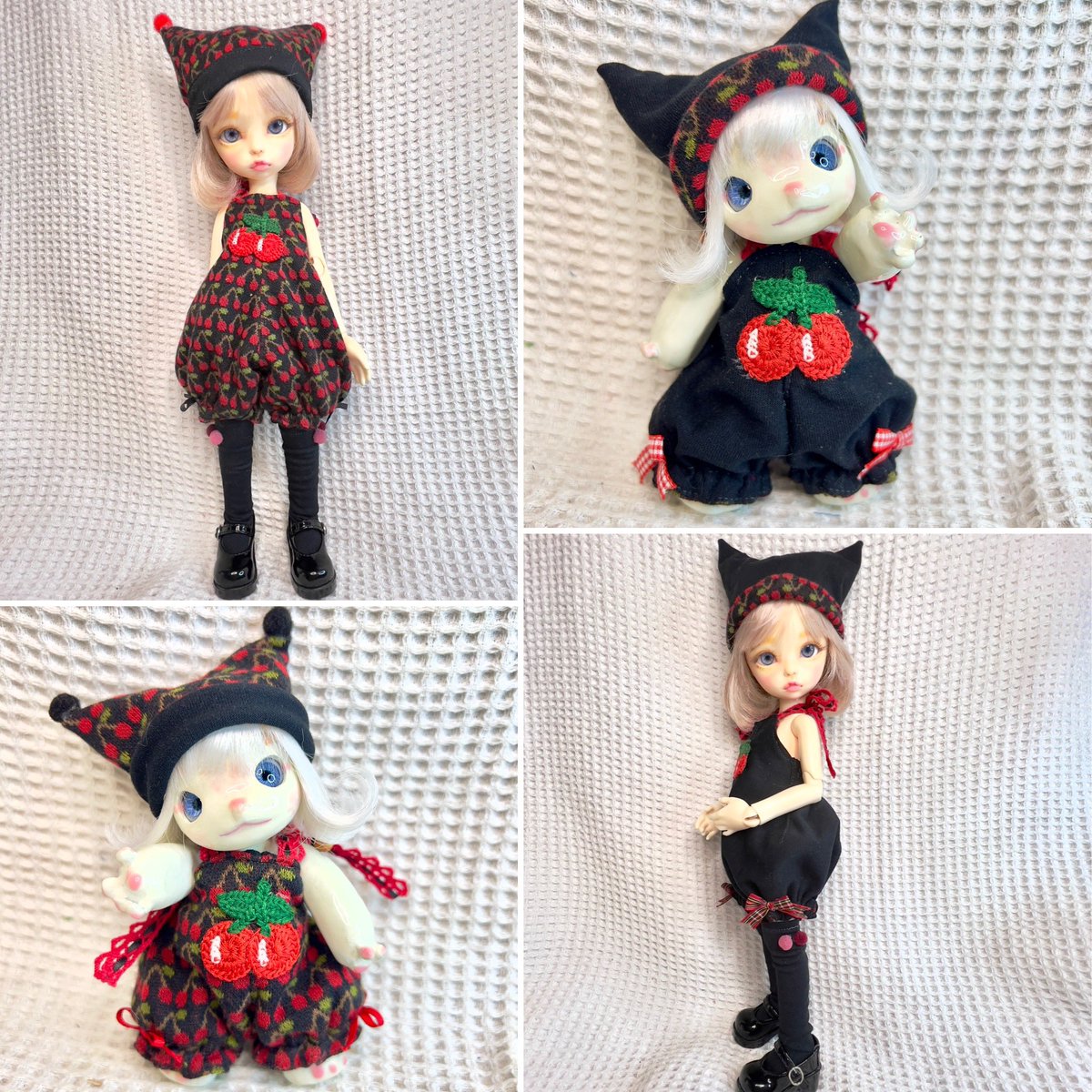 あとりえあずき 創作ドール 桜餅ちゃん 変形ガイド有】桜餅ちゃん【パーツ分け済PSD】 - こざこなこ - nizima