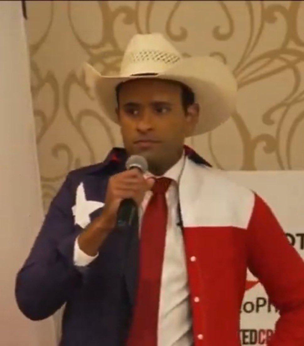permabulla's tweet photo. >be Vivek Ramascammy
>anchor baby
>marry Indian, give kids Indian names
>worship demons
>steal Americans money via IPO scam
>challenge Trump for nomination
>”we need more Indians here”
>tells you what an American is
>Republicans are giving him Ohio https://t.co/FQWrWLZtjh