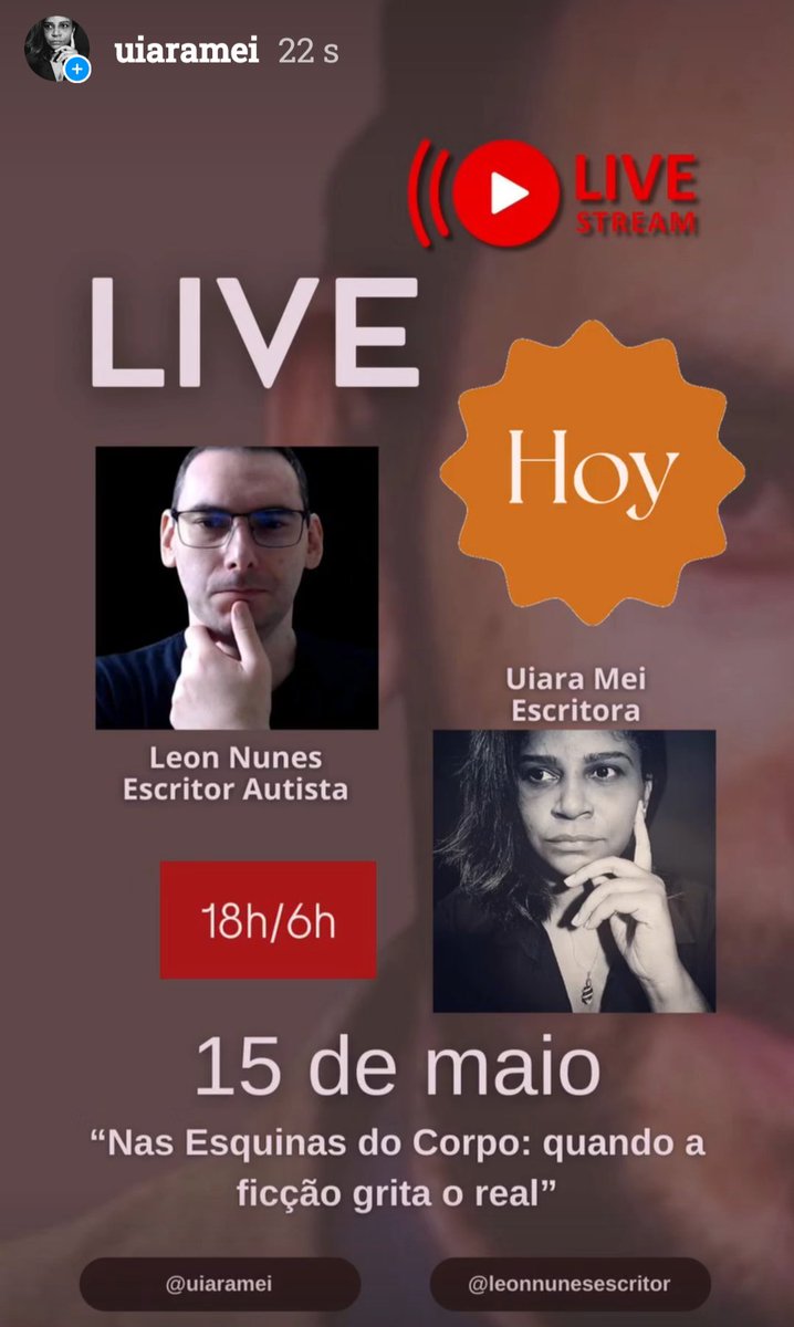 uiaramei's tweet photo. Hoje às 18h esperamos você no link abaixo. 
https://t.co/FhIZPfYrxA https://t.co/LkyK8M2eai