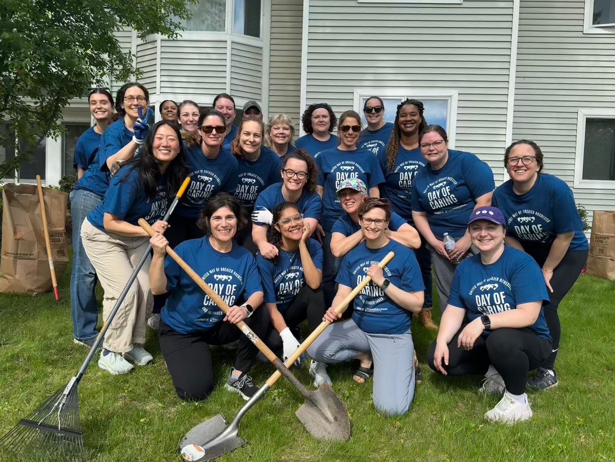CtrCommHealth&Prev (@cchp_urmc) on Twitter photo Another wonderful (and sunny☀️) #DayofCaring event with <a href="/UnitedWayROCFLX/">United Way of Greater Rochester & the Finger Lakes</a>! Special thanks to our hosts at Heritage Christian Services. We enjoyed beautifying your area! 🌷🏡 Another wonderful (and sunny☀️) #DayofCaring event with <a href="/UnitedWayROCFLX/">United Way of Greater Rochester & the Finger Lakes</a>! Special thanks to our hosts at Heritage Christian Services. We enjoyed beautifying your area! 🌷🏡