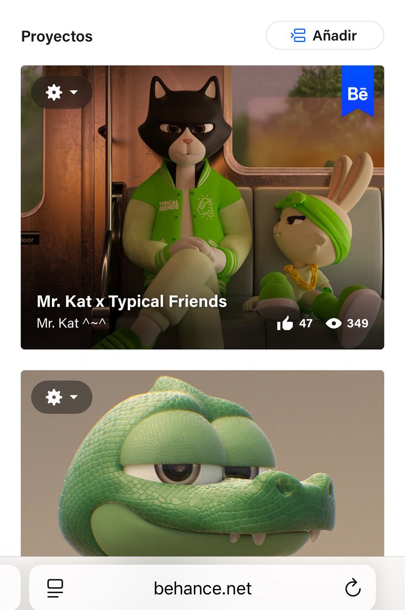 Mr Kat | Character Artist (@meowmrkat) on Twitter photo Proud to share that <a href="/Behance/">Behance</a> has featured the <a href="/_typicalfriends/">Typical Friends ๐</a> x Mr. Kat project with the blue badge! ๐
This might be the fastest blue badge Iโve ever received โจ And a ver special one. ๐ซถ
Beyond Web2 or Web3 labels, my goal is to create projects that are solid, meaningful, Proud to share that <a href="/Behance/">Behance</a> has featured the <a href="/_typicalfriends/">Typical Friends ๐</a> x Mr. Kat project with the blue badge! ๐
This might be the fastest blue badge Iโve ever received โจ And a ver special one. ๐ซถ
Beyond Web2 or Web3 labels, my goal is to create projects that are solid, meaningful,