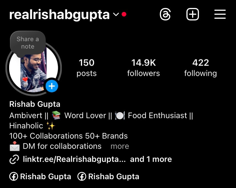 realrishabgupta's tweet photo. Hello @eyehinakhan Its my 26th Birthday and I am your very big fan.  Everywhere you are there in my bio and everywhere @eyehinakhan I am not active in X but in Facebook groups pages and Instagram I am active as your bigg fan. please Can I get a birthday wish? #HinaKhan #Birthday https://t.co/ezHyeTqrYO