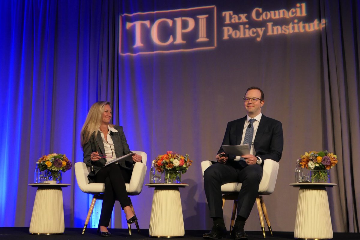 After lunch, we heard from <a href="/KPMGUS_Tax/">KPMG US Tax</a>’s Danielle Rolfes &amp; <a href="/EYIntlTax/">EY International Tax and Transaction Services</a>’s Josh Ruland on the "Renewing the Focus on Elimination of Double Taxation" panel where their focus was on the importance of eliminating double taxation &amp; their challenges involved. 

#TCPISymp #TaxPolicy